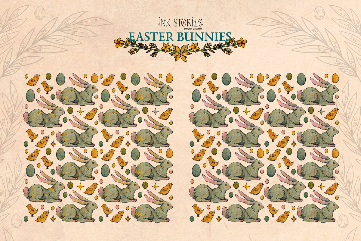 Easter Bunnies, an Animal Illustration by Ink Stories (Photo 20 of 21)