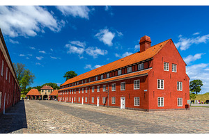 Barracks in kastellet fortress copenhagen denmark featuring copenhagen, an Architecture Photo by Leonid Andronov