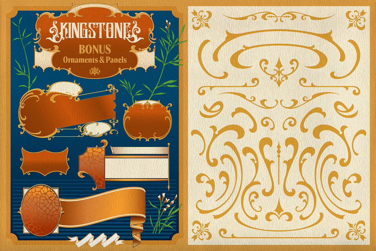 Kingstone, a Serif Font by Burntilldead (Photo 12 of 12)