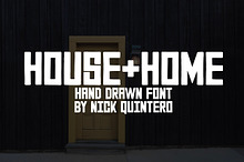 House & Home Font