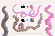 Cartoon Brushes for Photoshop, a Brush Add-On by FaeryDesign (Thumbnail 3 of 17)