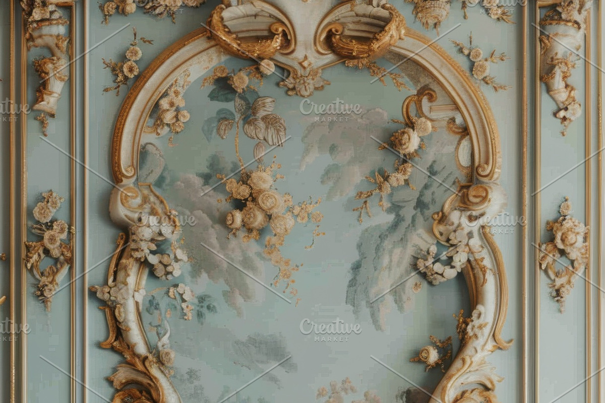 62 Rococo patterns, an Architecture Photo by Handmadefont (Photo 17 of 65)