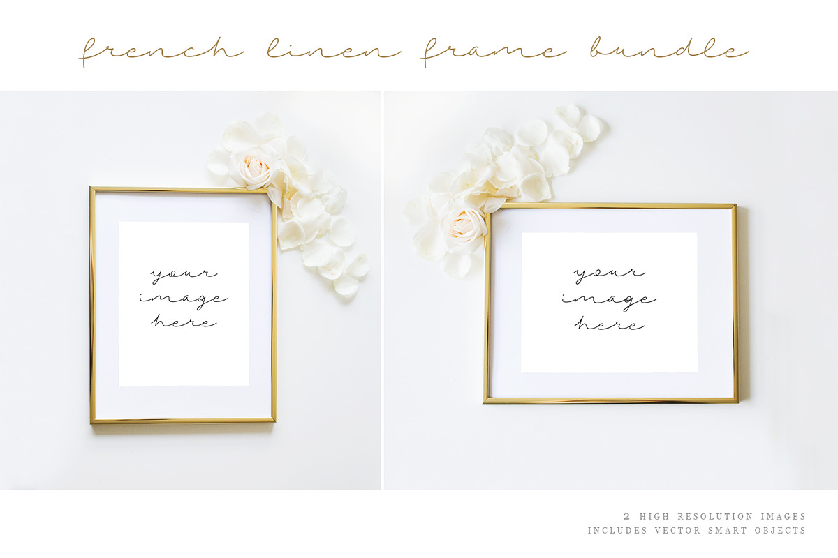 Gold Frame Styled Stock Image, a Print Template by daintydarling