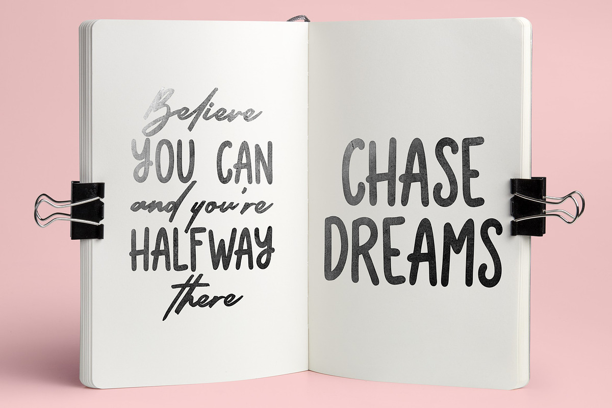 Radiant Blossom - Lovely Combination, a Script Font by ErgibiStudio (Photo 6 of 10)