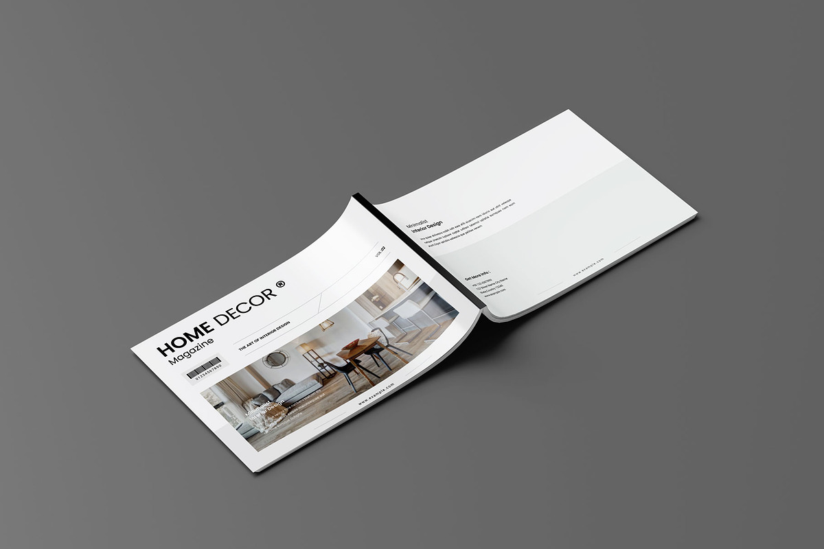 Interior Design Magazine Template, a Magazine Template by Seeing-art (Photo 9 of 10)