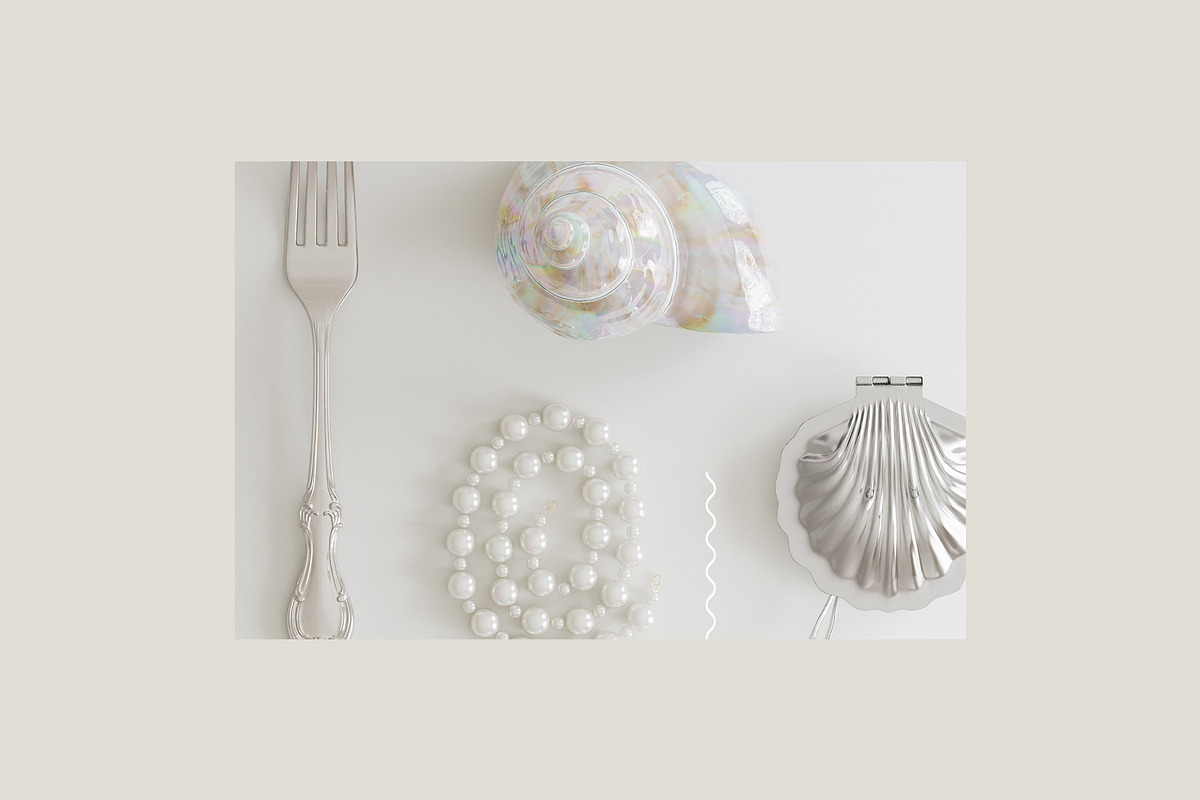 TREASURES OF THE SEA white mockup, a Product Mockup by Stykke Studio (Photo 5 of 10)