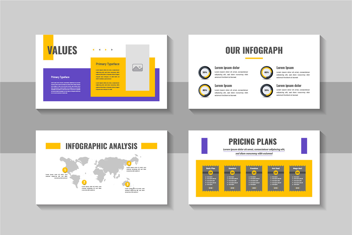 Business Marketing Plan Slide Deck, a Presentation Template by Pavel_design (Photo 3 of 4)