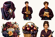 Cozy Mystery Romance Clipart, an Object Illustration by Design Scotch (Thumbnail 9 of 9)