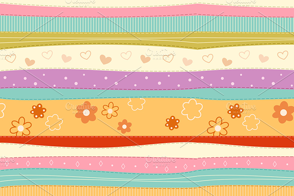 Abstract seamless patterns preview 3