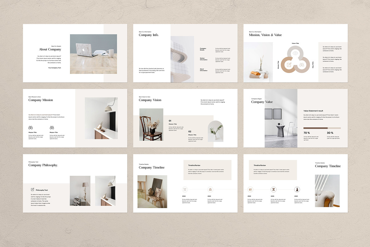 Business Plan PowerPoint Template, a Presentation Template by evgenystudio (Photo 7 of 17)
