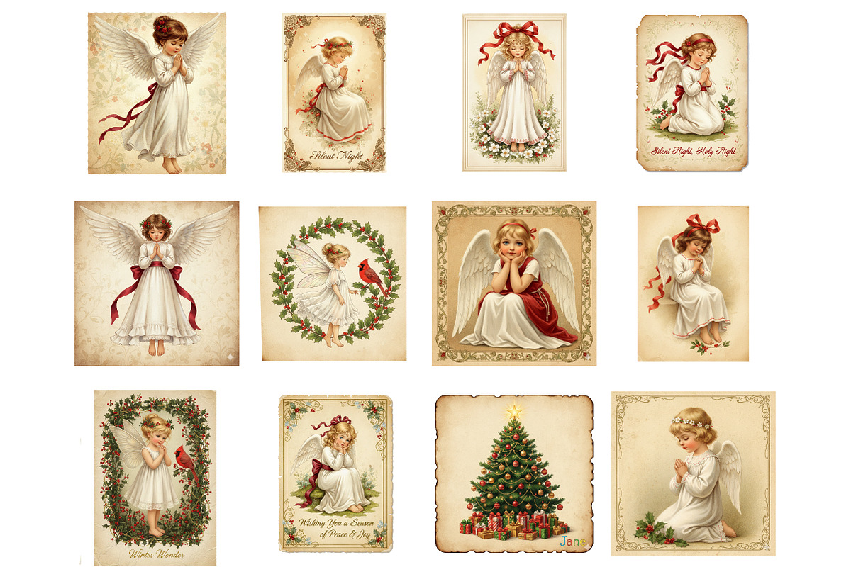 Angels and Cardinals PNG Clipart PNG, an Illustration by SinaCreation (Photo 2 of 7)