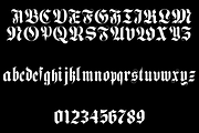 NEXUS, a Blackletter Font by Dz Akali (Thumbnail 6 of 8)