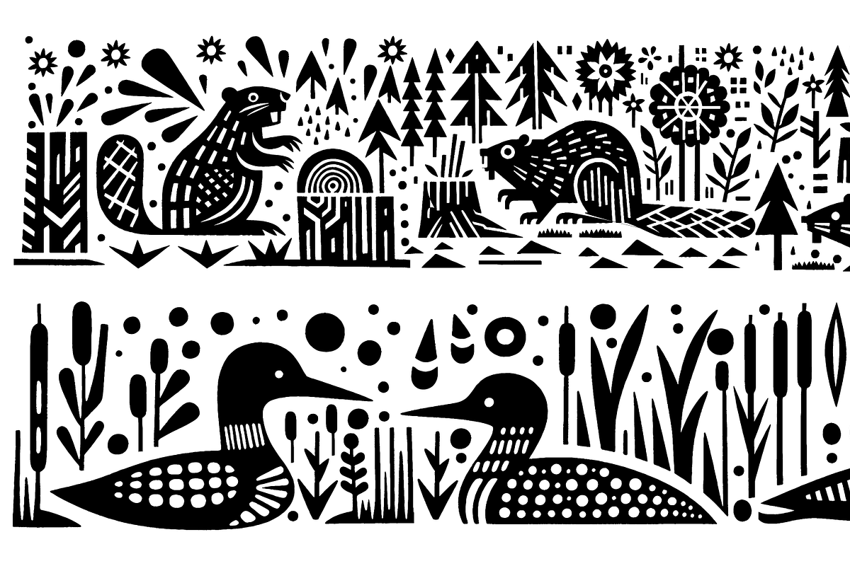 Vintage Livestock Folk Art, a Decorative Illustration by devastd (Photo 8 of 28)