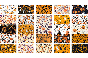 Spooky Halloween Pattern