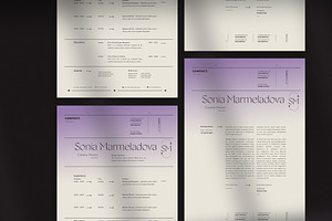 Resumé, a Resume Template by wavebreak