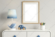 Kids room frame mockup PSD JPG PNG, a Mockup by Mockup Shop (Thumbnail 2 of 2)