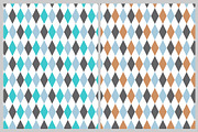 Retro Circus Seamless Patterns., a Decorative Illustration by WINS Doodle shop (Thumbnail 3 of 4)