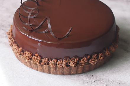 Chocolate Praline Mousse Cake