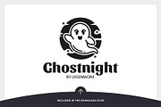Ghost Night Logo Template, a Branding & Logo Template by LOGOMAGINE (Thumbnail 15 of 16)