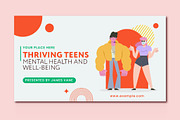 Mental Health in Teens Presentation, a Templates & Theme by studiogstock (Thumbnail 2 of 3)