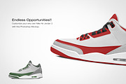 Nike Air Jordan 3 | Photoshop Mockup, a Product Mockup by sophiesconcepts (Thumbnail 3 of 3)