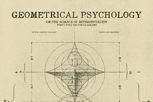 Geometrical psychology diagrams