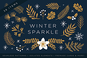 Elegant Christmas Graphic Set, a Pattern Graphic by Rough Edges Supply Co. (Thumbnail 1 of 9)