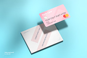 Credit / Bank Card Mockup, a Merchandise Mockup by WebAndCat (Thumbnail 7 of 11)