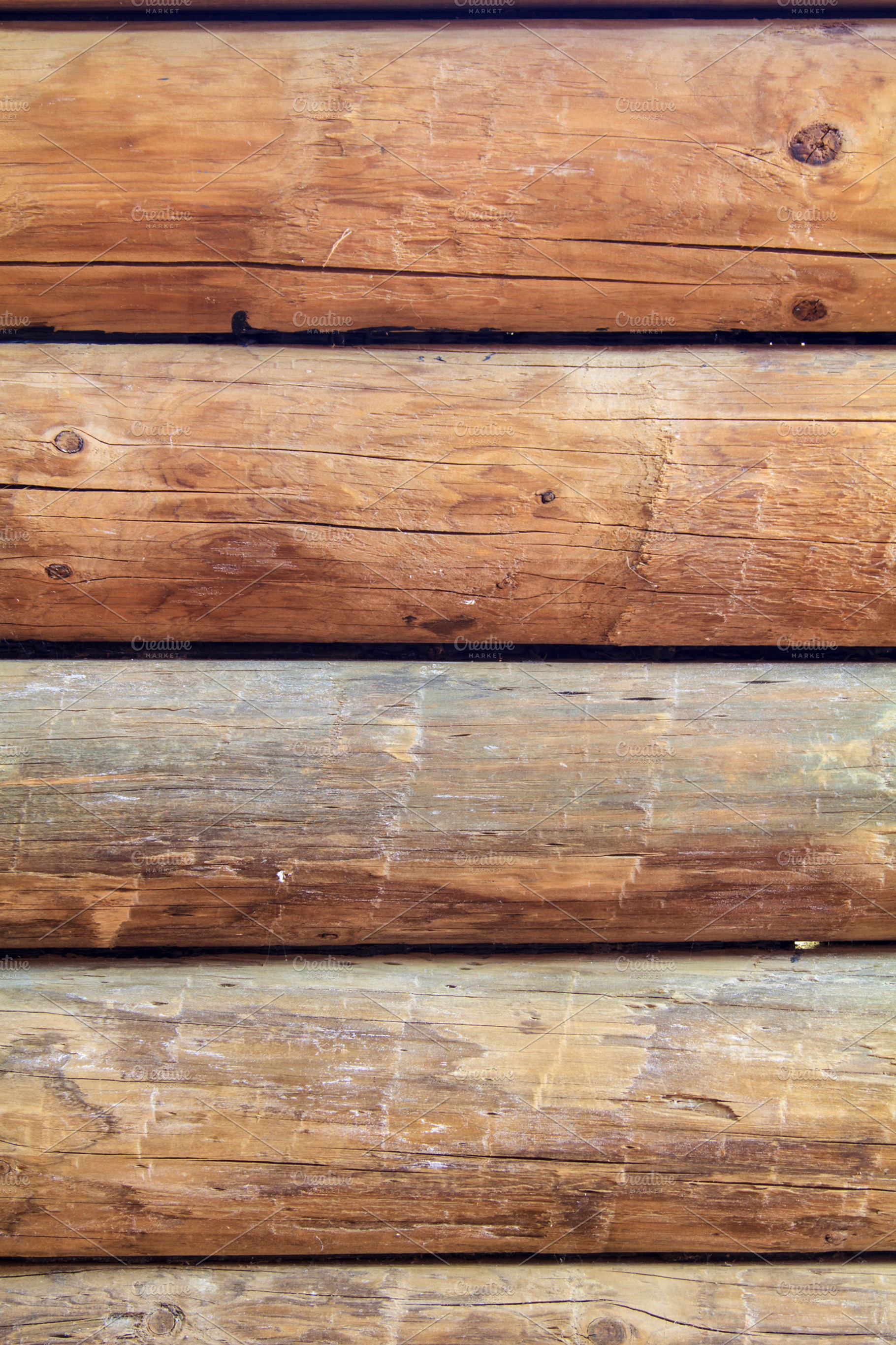 Wooden Logs Background