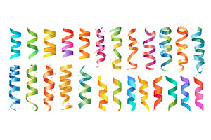 Hanging streamers. Birthday Party, an Object Illustration by Stock-Smart-Start