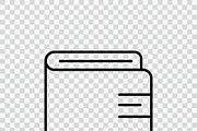 42 Banking Payment Outline Icons, an Outline Icon by adenpinkstore (Thumbnail 9 of 18)