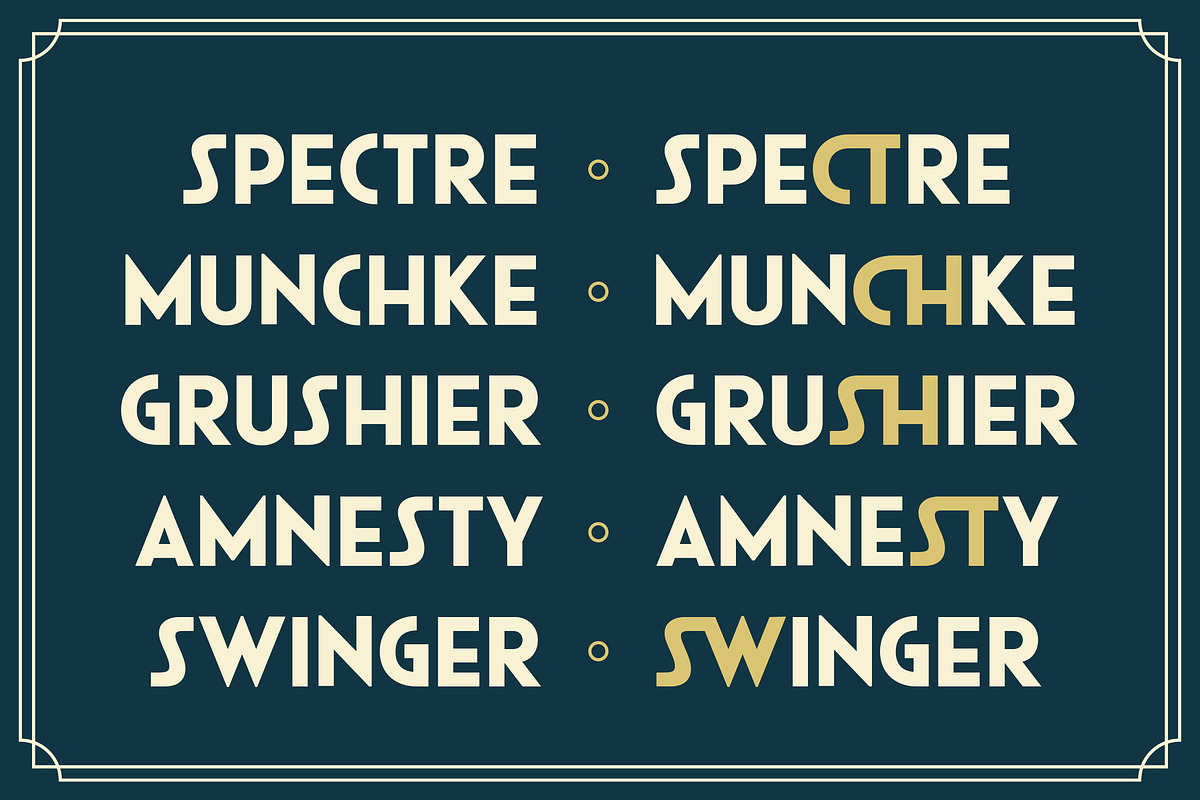 Monshea - Bold Art Deco Sans Font, a Sans Serif Font by Typia Nesia (Photo 4 of 12)