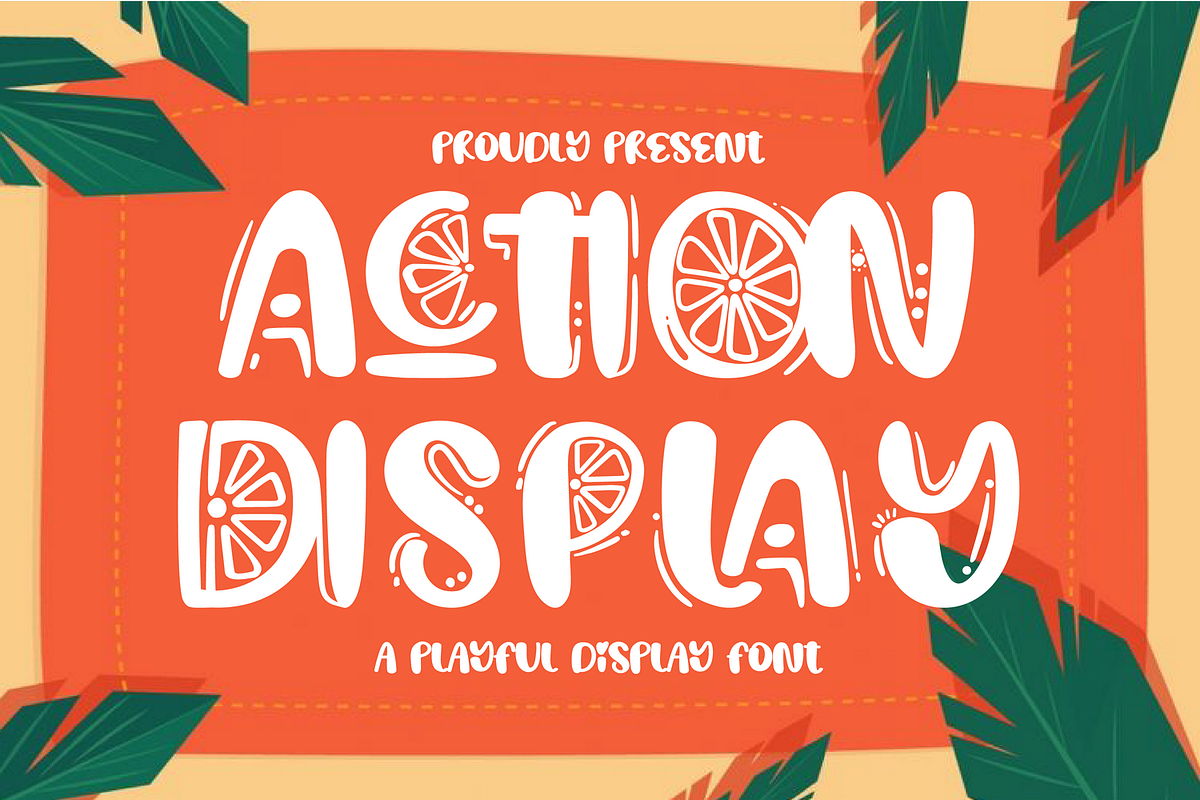Action Display Font, a Sans Serif Font by 177Studio (Photo 1 of 8)