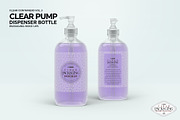 Clear Pump Dispenser Mockup, a Cups & Container Mockup by INCDesign (Thumbnail 6 of 8)