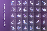 Liquid Icon 3D Illustration, an Object 3D Model by Tempcraft (Thumbnail 3 of 5)
