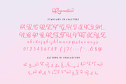 Romantic Script Font, a Script Font by Salt & Pepper Designs (Thumbnail 6 of 8)