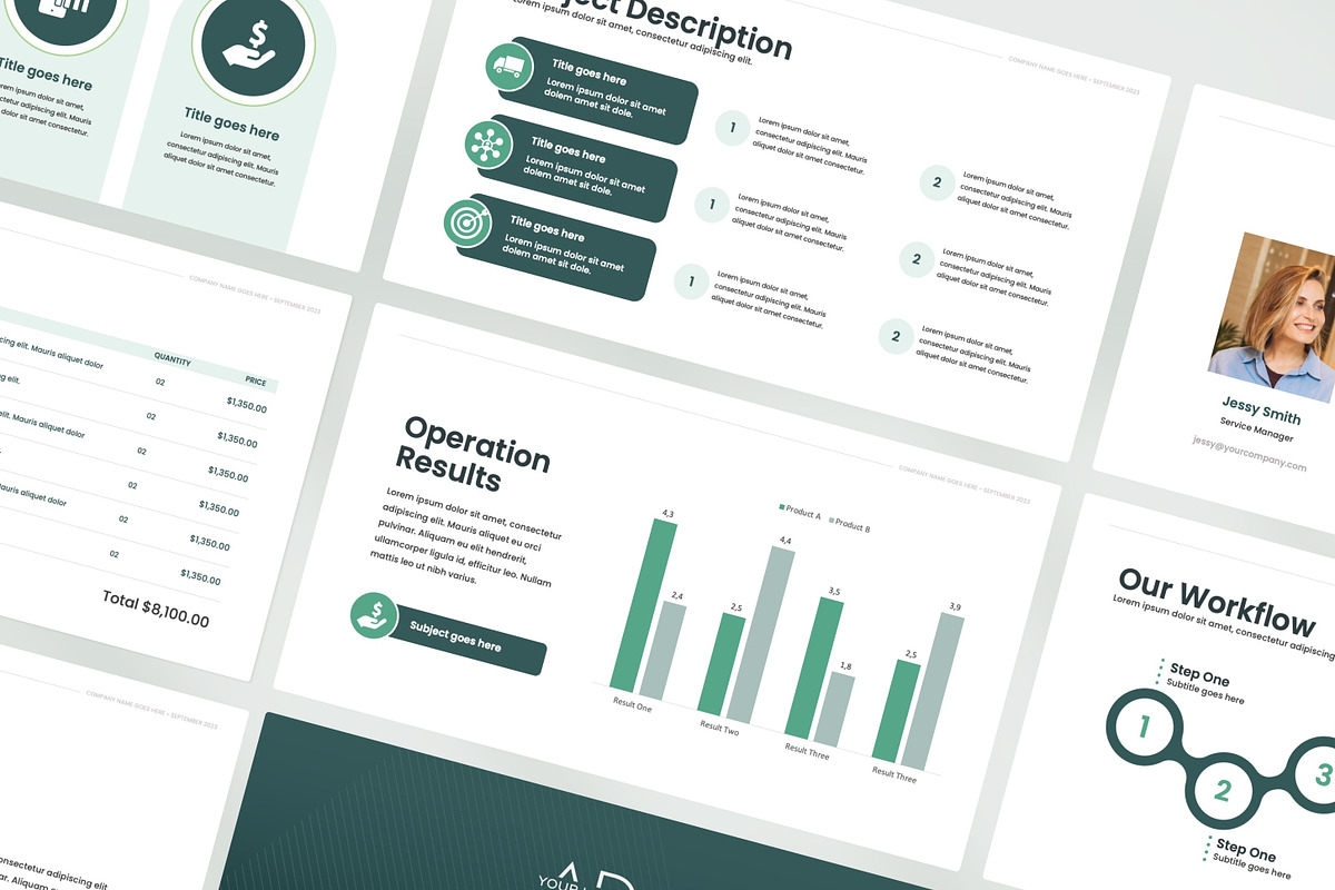 Presentation Templates for Business, a Presentation Template by Modo Design Studio (Photo 10 of 10)