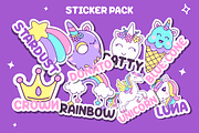 Peppy Pegasus -  Quirky Unicorn Font, a Font by PutraCetol Studio (Thumbnail 5 of 10)