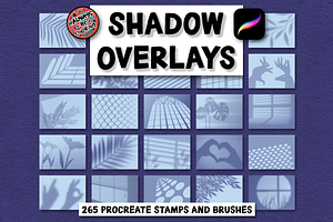 Procreate Shadow Overlay Brush Set