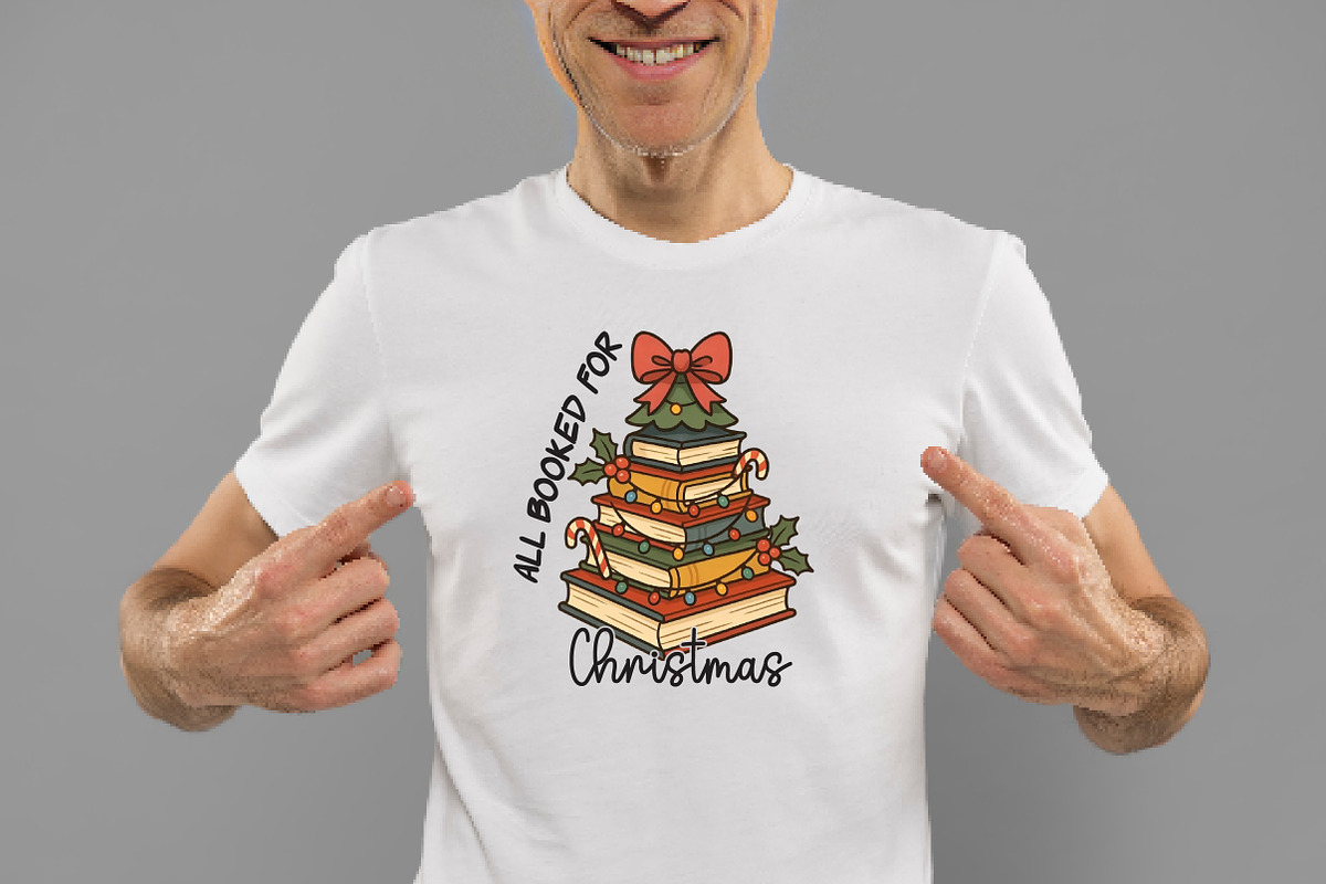 Christmas All Booked for Christmas, an Illustration by Daily.Designs (Photo 2 of 5)