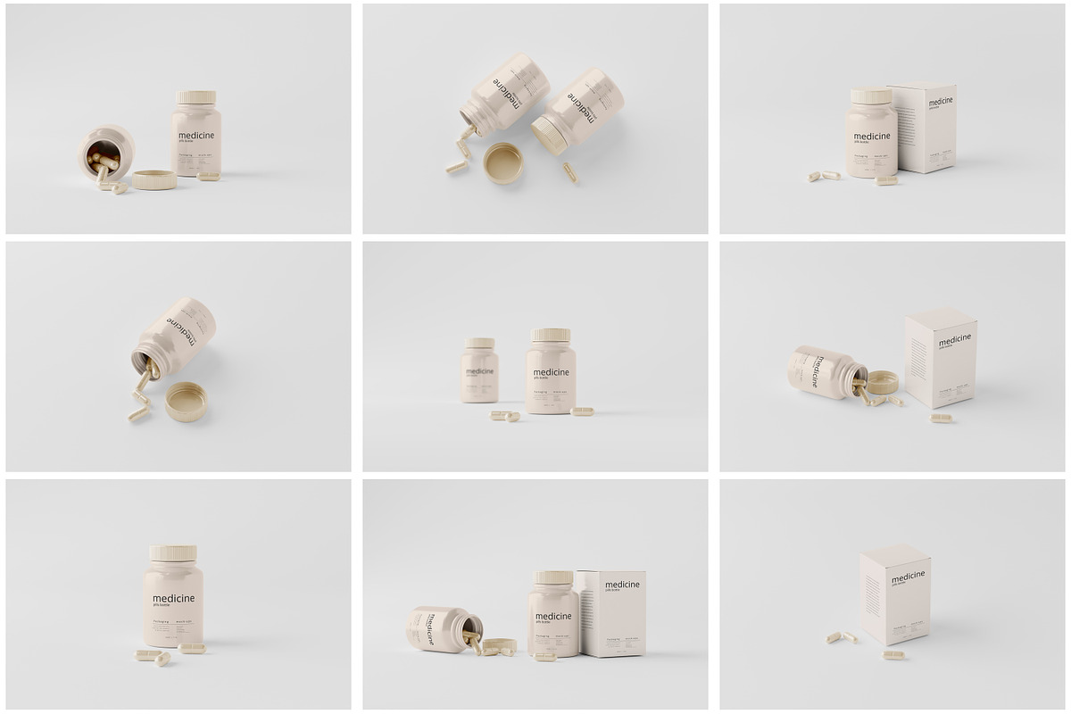 The Ultimate Bottle Mockup Bundle, a Cups & Container Mockup by pmvch (Photo 28 of 85)