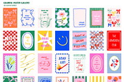 Colorful Gallery Art Prints Vol-2, a Background Graphic by Essentially Nomadic (Thumbnail 8 of 12)