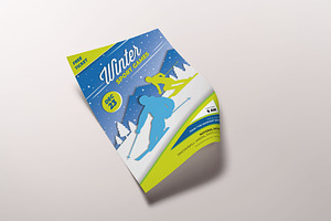 Winter Sports Games Flyers