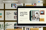 Earning - Sales Deck Keynote, a Presentation Template by MtvtdArt (Thumbnail 1 of 6)