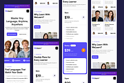 Welearn - Online Course Website, a Landing Page Template by SLAB! Design (Thumbnail 5 of 5)