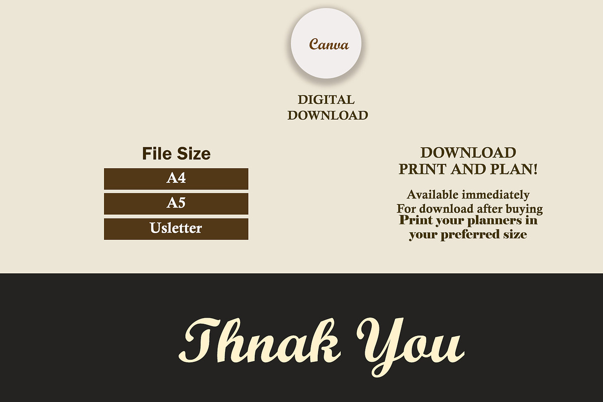 Digital Business Planner Template, a Stationery Template by DesignByStore (Photo 5 of 5)