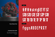 Fenra Patson | Condensed Sans Serif, a Sans Serif Font by gracetype_studio (Thumbnail 11 of 11)