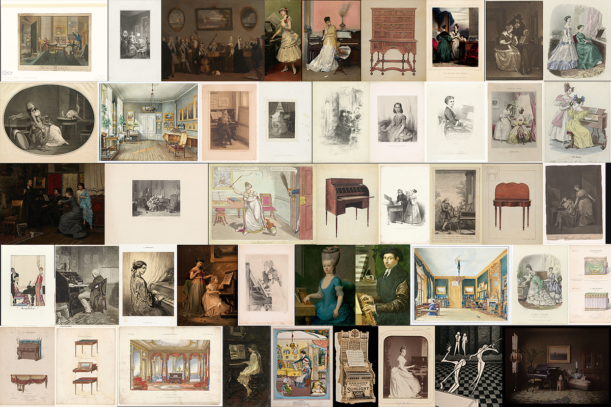 230+ Piano Paintings Bundle, a Person Illustration by Digital Museum (Photo 4 of 14)