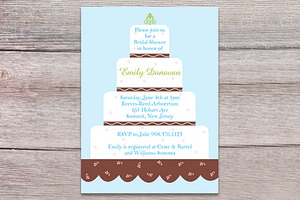 Bridal Shower Cake