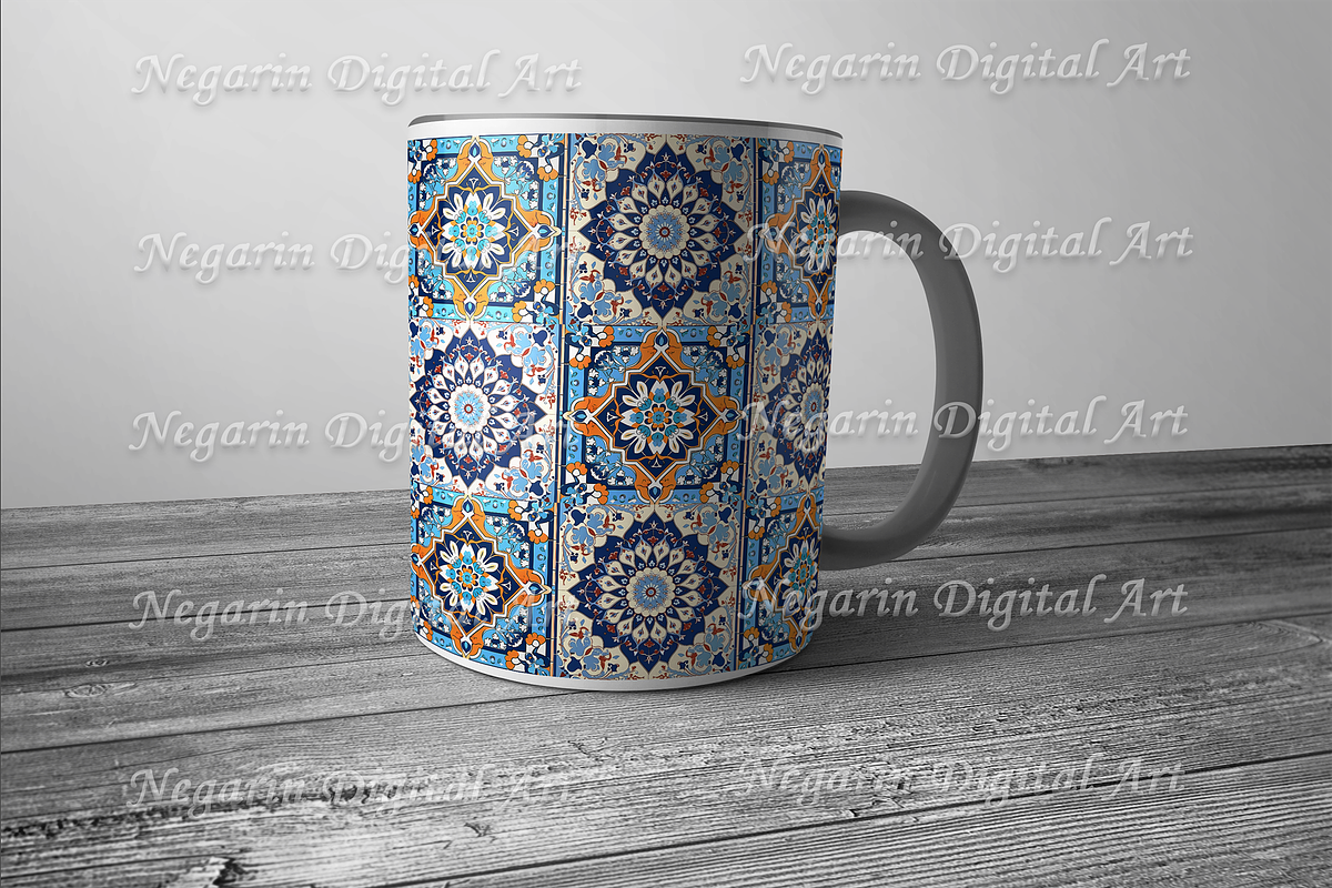 Persian Pattern Tile V1, a Pattern Graphic by Negarin Digital Art (Photo 8 of 8)
